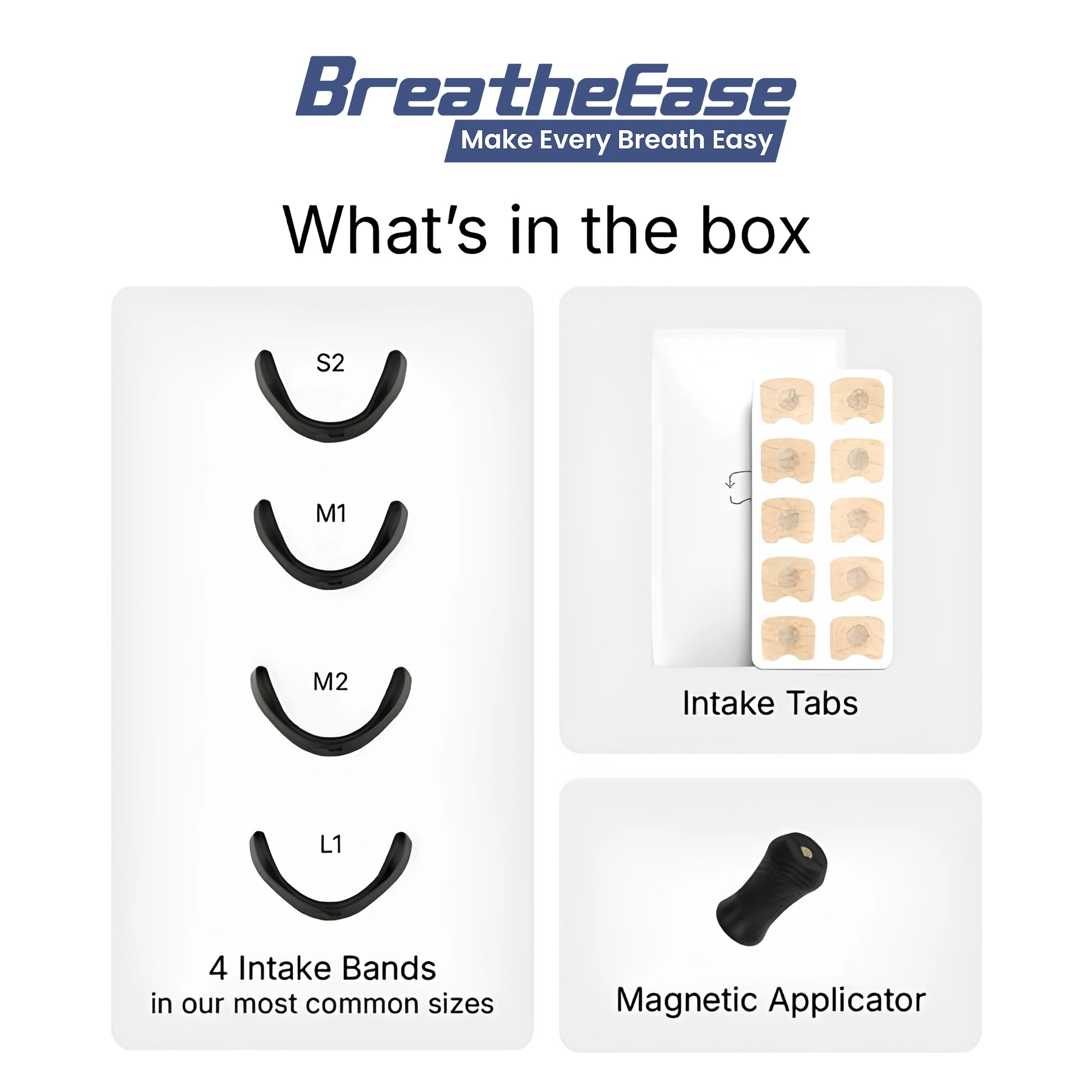 Breatheease®-Magnetic Nasal Strips